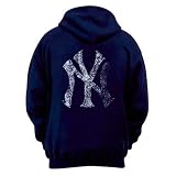 New York Yankees Full Zip Hooded Fleece Sweatshirt