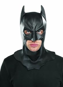 Rubies Costume Co Batman The Dark Knight Rises Full Batman Mask, Black, One Size