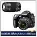 Sony Alpha DSLR-A580L Digital SLR, APS-C , 3″ Tiltable LCD, Full HD 1080/60i Movies, Up to ISO 12800, 15-Point Auto Focus, SteadyShot INSIDE Image Stabilization. Includes Sony 18-55mm f/3.5-5.6 & Sony 75-300mm f/4.5-5.6 Compact Super Zoom Lens. 16.2MP