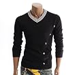 Doublju Mens Pullover Stylish Knit Sweater (1326)