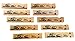 Wooden Train Whistles, By Dondor (12 Pack)