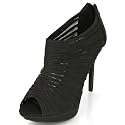 MQ23 Super sexy Damen Peeptoe High Heels mit Plateau 15-110
