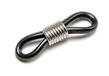Eigenschaften KnorrPrandell  / Gütermann / KnorrPrandell 2365851 - Brillenschlaufe 24mm schwarz-silber, 4 Stück/Dose