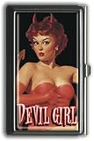 Devil Girl Pin-up Credit or Business Card Case
