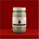 Christmas Tree 16oz. Mason Jar Scented Soy Wax Candle, By Pueblo Candles