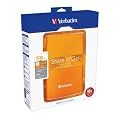 Verbatim 53028 Store 'n' Go Disque dur externe portable 2,5" USB 3.0 500 Go Volcanic Orange