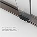 Basco A0583-60CLOR Celesta Sliding Shower Door, Oil Rubbed Bronze, 56-60 in. Wide x 71.25 in. high