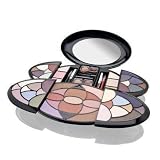 NEW 2009 LARGE MAKEUP KIT 62PC ELEGANT CAMELEON TRAVEL MAKEUP COMPACT 0258