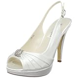 IMAGE OF Coloriffics Women's Avalon Slingback Pump,White,8 M US
