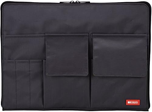 Stationery Organize Lihit Bag in Bag - A4 size - Black (Harajuku Culture Pack)