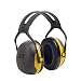 3M Peltor X2A Over-the-Head Earmuffs, One Size Fits Most, Black/Yellow (Pack of 1)