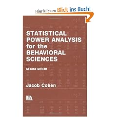 Statistical Power Analysis for the Behavioral Sciences, Second Edition