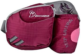 Weiyuan MOUNTAINTOP 3L Terylene Purple Outdoor Multifunctional Waist Bag