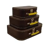 Cargo Cool Euro Suitcases, Brownie, Set of 3