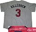 Harmon Killebrew Autographed/Hand Signed Minnesota Twins White Maj Jersey HOF 84