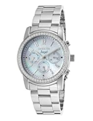 Womens Angel White MOP Dial Stainless Steel