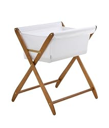 Cariboo Folding Bassinet, Teak