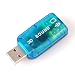 Neewer USB EXTERNAL SOUND CARD 3D 5.1 AUDIO ADAPTER for PC