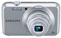 Samsung ES80 Digitalkamera (12,2 Megapixel, 5-fach opt. Zoom, 6 cm (2.36 Zoll) Display, bildstabilisiert) silber