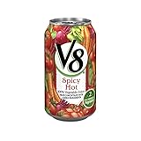UPC 051000000040 product image for V8 100% Vegetable Juice, Spicy Hot, 5.5 Ounce (Pack of 6) | upcitemdb.com