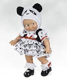 Kewpie Panda Doll: Classicly Designed Darling Poseable Toy