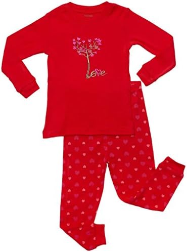 Frogmouth Girls "Love Tree" 2 Piece Pajama set