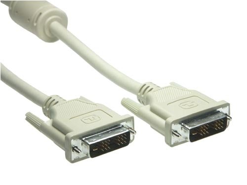 DVI-Monitorkabel, Single Link, 18+1 Stecker/Stecker, Länge: 2m