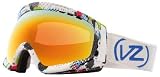 Von Zipper Feenom 09 Snowboard Goggles - Pattern Puke Frame / Fire Chrome Lens