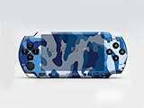 disruptive pattern-blue PSP (Slim) Dual Colored Skin Sticker, PSP 2000