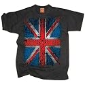 T-Shirt British Flag vintage, Gr. S bis 5XL