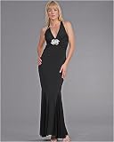 Black Prom Dresses with Jewel Front by Mary L Couture