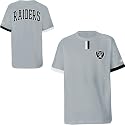 Reebok Oakland Raiders Boys (8-20) Bi-Color Crew T-Shirt