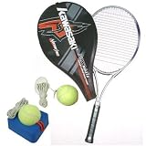 マルシン産業 NorthwaySports NSX-315B-Set 硬式テニスラケットとトレーナーとボールのセット【ブラック】