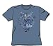 Batman - Acid Spiral - Youth Slate S/S T-Shirt For Boys