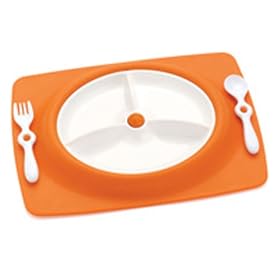 Skip Hop Mate Feeding Plate and Utensils