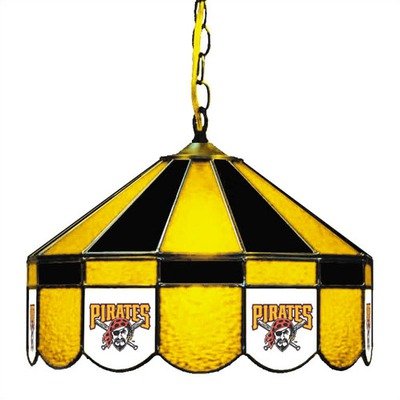 Pittsburgh Pirates Stained Glass Pub Light Style: Swag