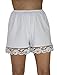 Underworks Pettipants Cotton Knit Culotte Slip Bloomers Split Skirt 4-inch Inseam