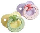 NUK 2 Pack Classic Silicone BPA Free Pacifier, Size 1, Colors May Vary
