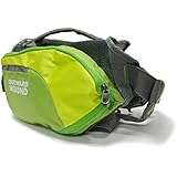 Outward Hound Kyjen  22006 DayPak Dog Backpack Adjustable Saddlebag Style Dog Accessory, Large, Green