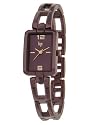 Lip - 10831512 - Montre Femme - Quartz Analogique - Cadran Marron - Bracelet en M&eacute;tal Marron
