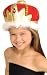 Rubies Medieval Royalty Queen Costume Hat Kids Velvet Crown