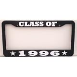 CLASS OF 1996 License Plate Frame by Motown Automotive Design