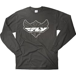 Fly Racing Logo '11 Men's Long-Sleeve Racewear Shirt - Black
