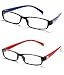 MagJons Blue & Red Rectangle Unisex Eyeglasses Frame - Combo Of 2 RS.320.00