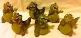 Disney the Princess and the Frog Party Favor Favors Give Aways Goody Bag Fillers Set of 6 Louis the Singing Alligator 3 Pvc Figures Toy
