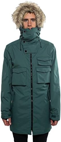 CLWR Raid Parka - Men's Bottle Green, M