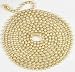 Westinghouse 77050 - 3' Polished Brass Beaded Chain & Connector