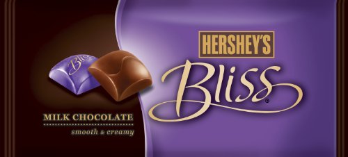 Hersheys Bliss, Milk Chocolate, 9.6-Ounce Bags (Pack of 4)