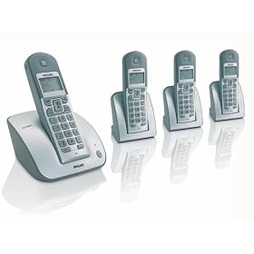 Philips CD1354 Digital Cordless Telephone With Answering Machine