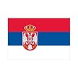 Serbia flag 3ft x 5ft Nylon